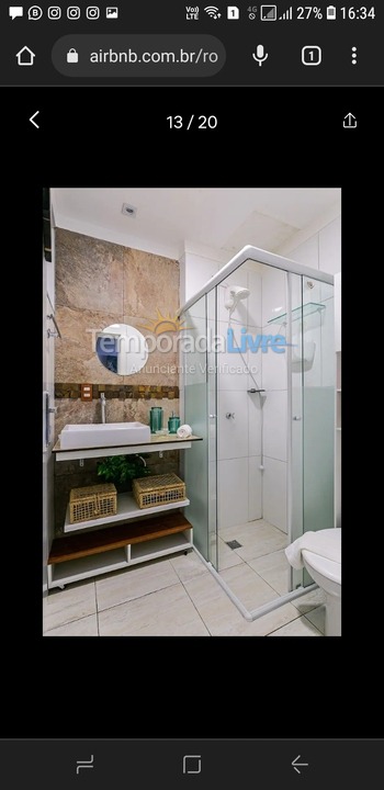 Apartamento para aluguel de temporada em Florianopolis (Praia dos Ingleses)