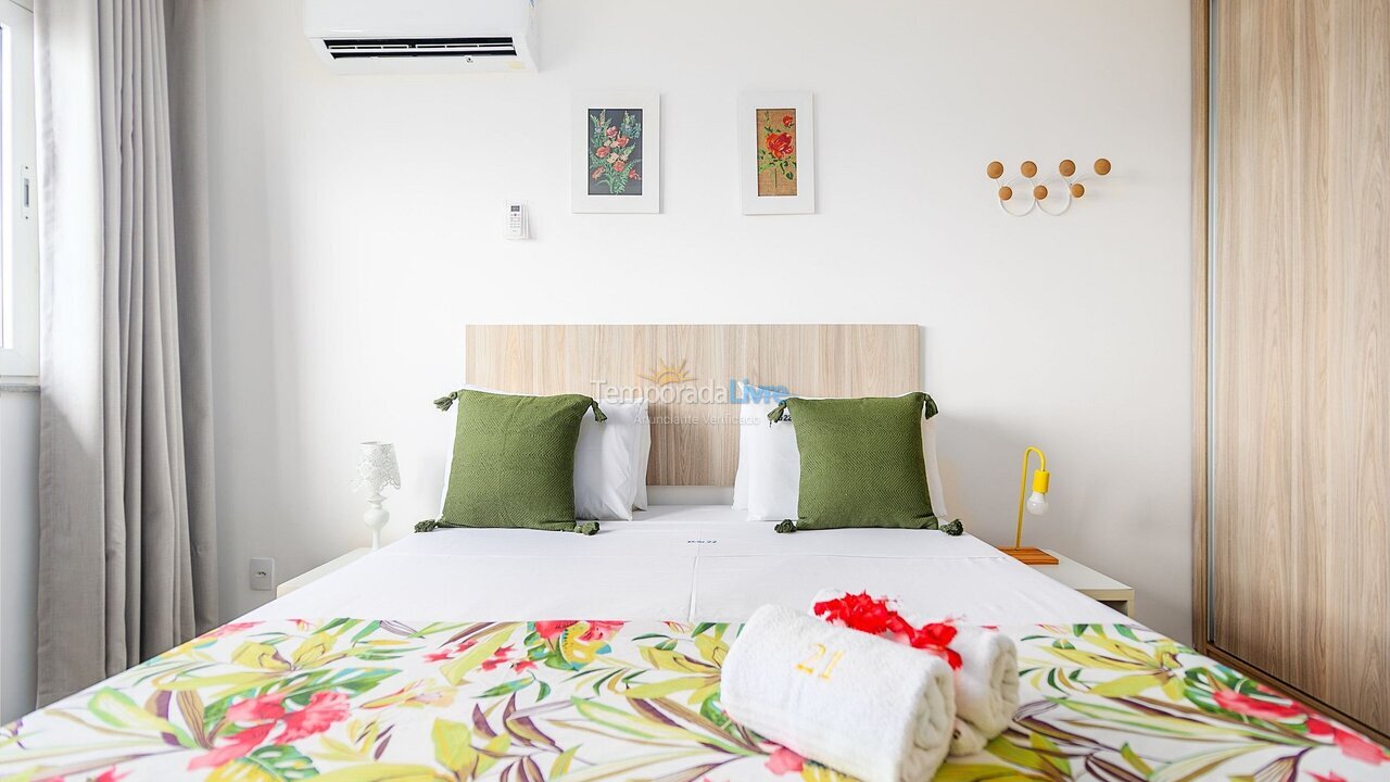 Apartamento para aluguel de temporada em Armação dos Búzios (Triângulo de Búzios)