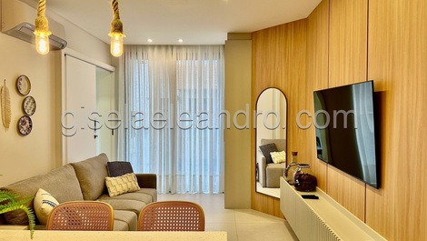 Apartamento nuevo y moderno de 1 dormitorio en Jurere