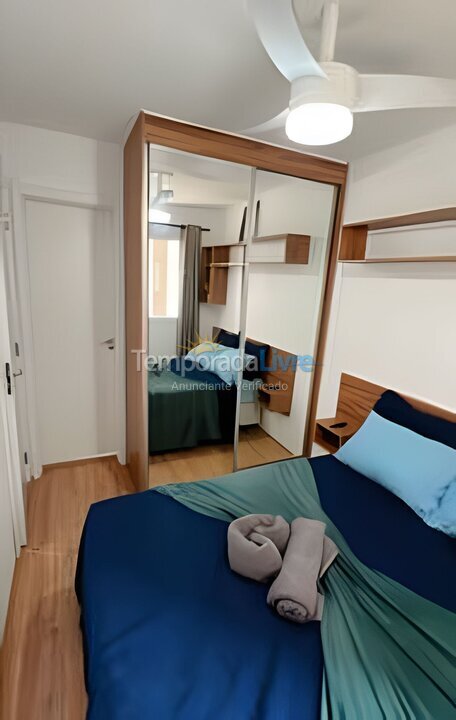 Apartamento para aluguel de temporada em São Paulo (Chácara Santo Antonio)