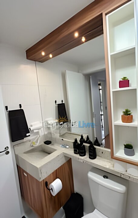 Apartamento para aluguel de temporada em São Paulo (Chácara Santo Antonio)