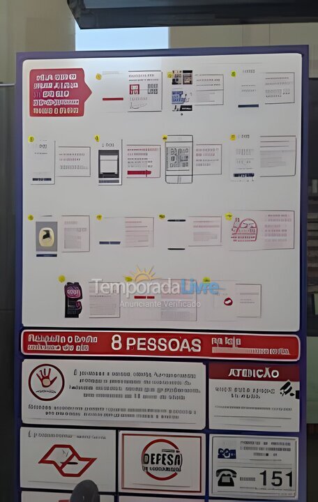 Apartamento para aluguel de temporada em São Paulo (Chácara Santo Antonio)