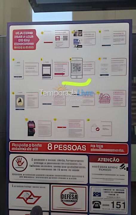 Apartamento para aluguel de temporada em São Paulo (Jd Caravela)