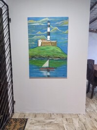 I rent a 3/4 house, one suite, close to the beach in Tairu, Vera Cruz-Ba