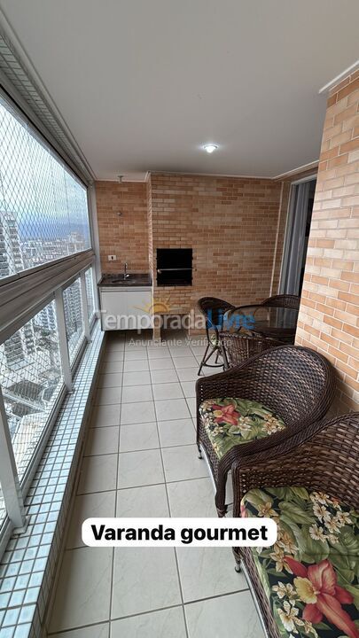 Apartment for vacation rental in Praia Grande (Guilhermina)