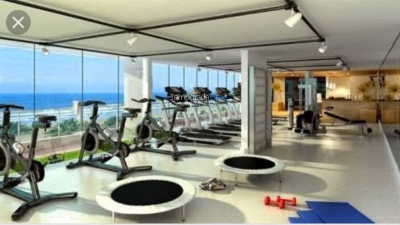 Apartment for vacation rental in Praia Grande (Guilhermina)