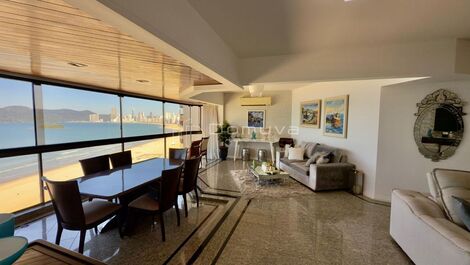 Alquiler por temporada de 3 suites frente al mar en Balneário Camboriú