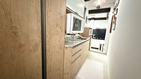 Seasonal rental in the seafront block with 3 bedrooms in Balneário Camboriú