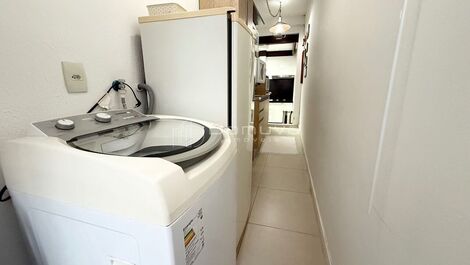 Seasonal rental in the seafront block with 3 bedrooms in Balneário Camboriú