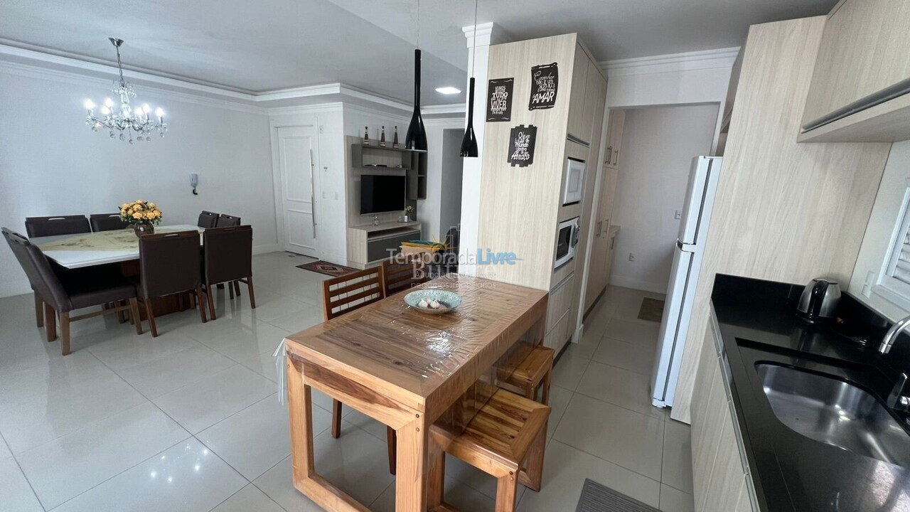 Apartamento para aluguel de temporada em Itapema (Meia Praia)