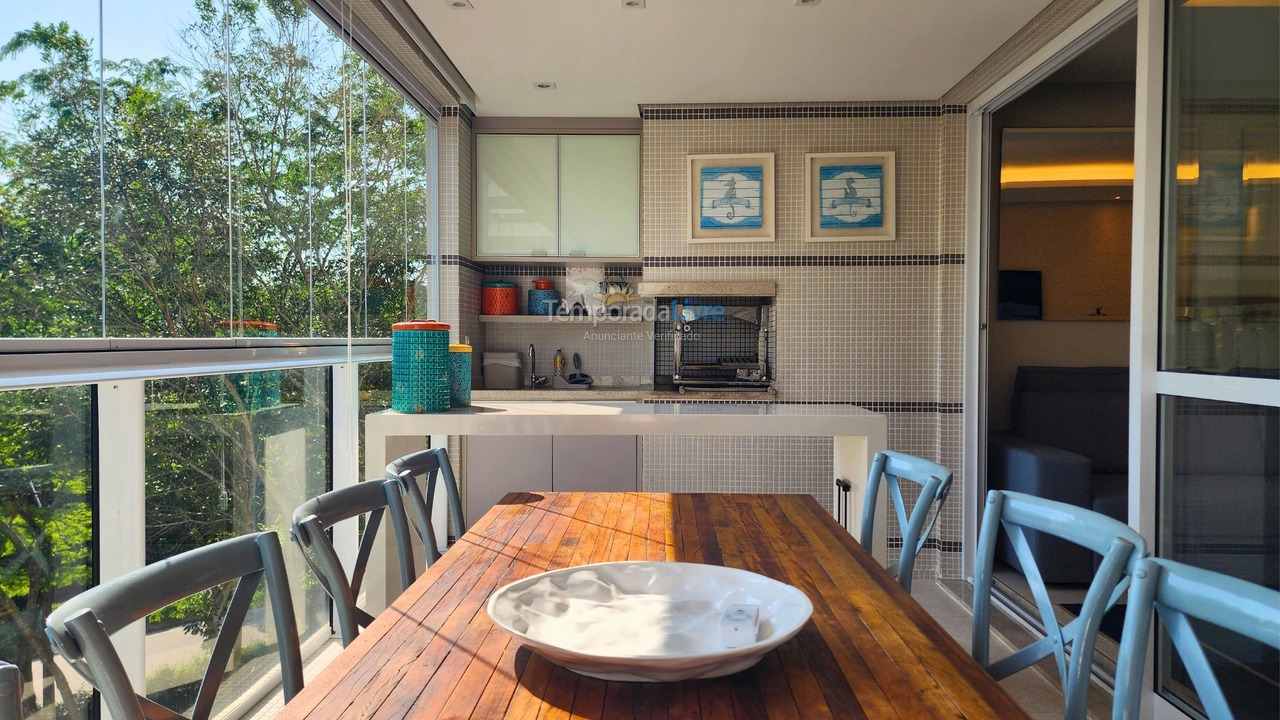 Apartment for vacation rental in Bertioga (Riviera de São Lourenço)