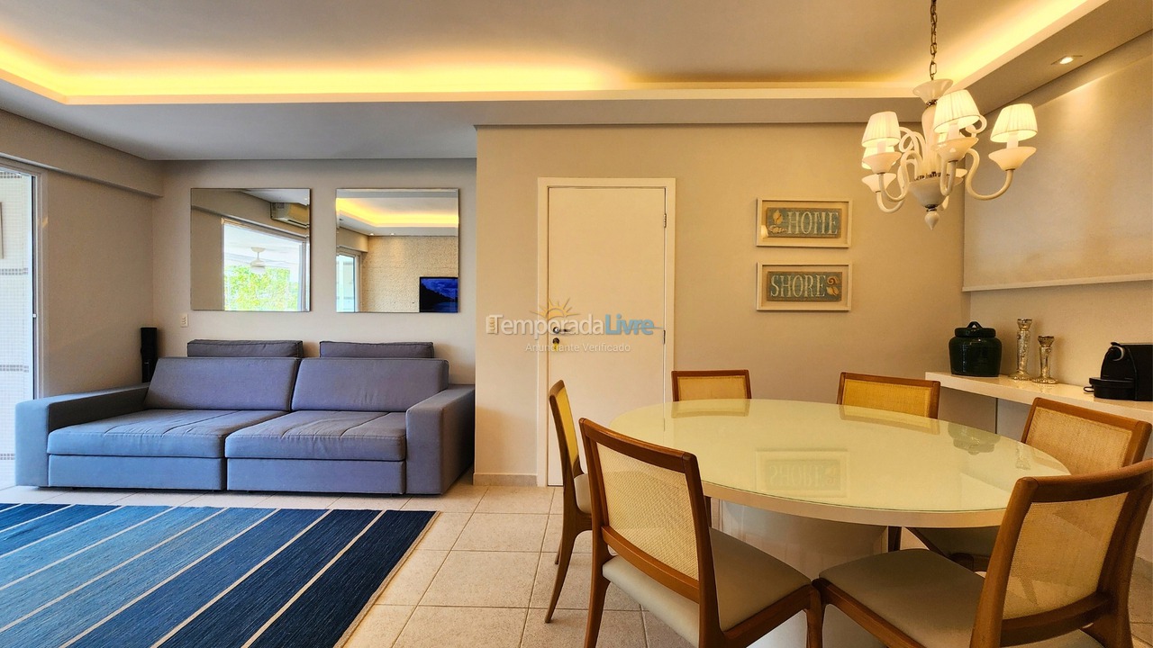 Apartment for vacation rental in Bertioga (Riviera de São Lourenço)