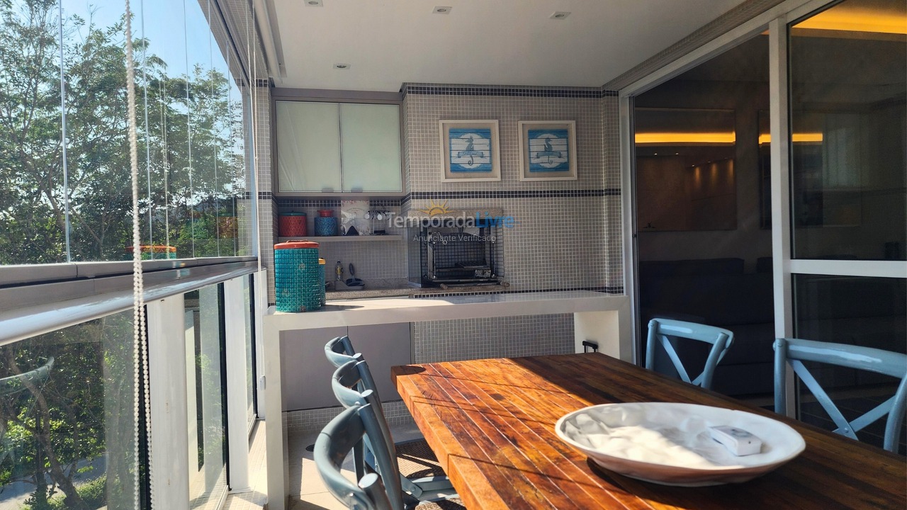 Apartment for vacation rental in Bertioga (Riviera de São Lourenço)