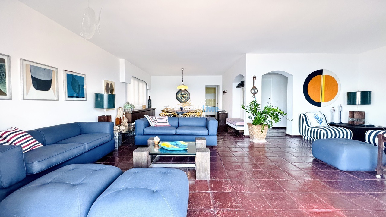 Apartamento para alquiler de vacaciones em Guarujá (Pitangueiras)