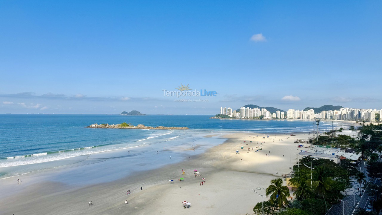 Apartamento para alquiler de vacaciones em Guarujá (Pitangueiras)