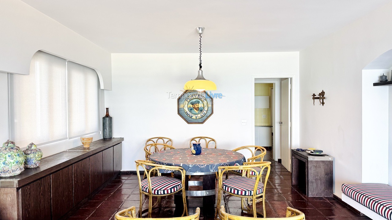 Apartamento para alquiler de vacaciones em Guarujá (Pitangueiras)