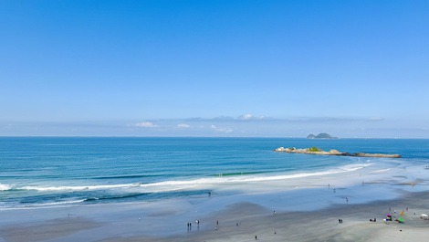 Pitangueiras - Frente al Mar - 4 Habitaciones - Aire Acondicionado