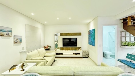 Apartment for rent in Guarujá - Enseada