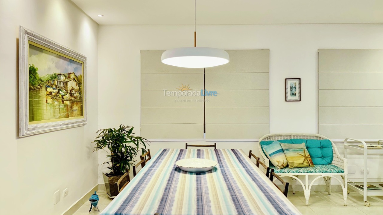 Apartamento para aluguel de temporada em Guarujá (Enseada)