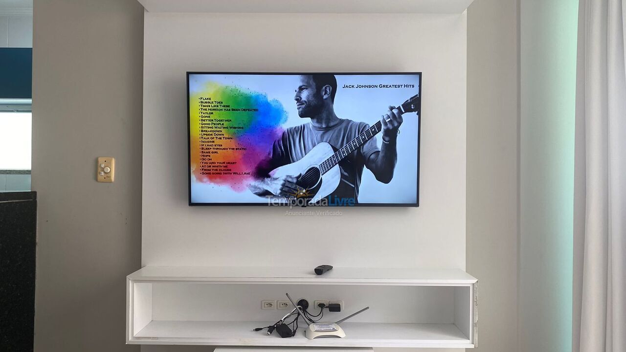 Apartamento para alquiler de vacaciones em Bombinhas (Praia de Bombas)