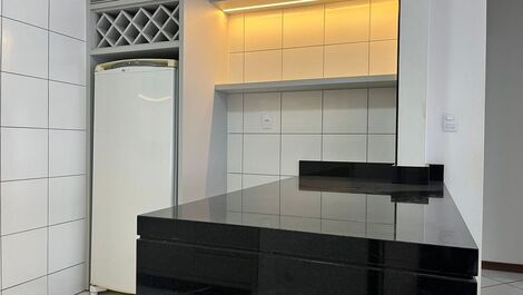 Apartment with excellent sea view for Praia de Bombas - SC