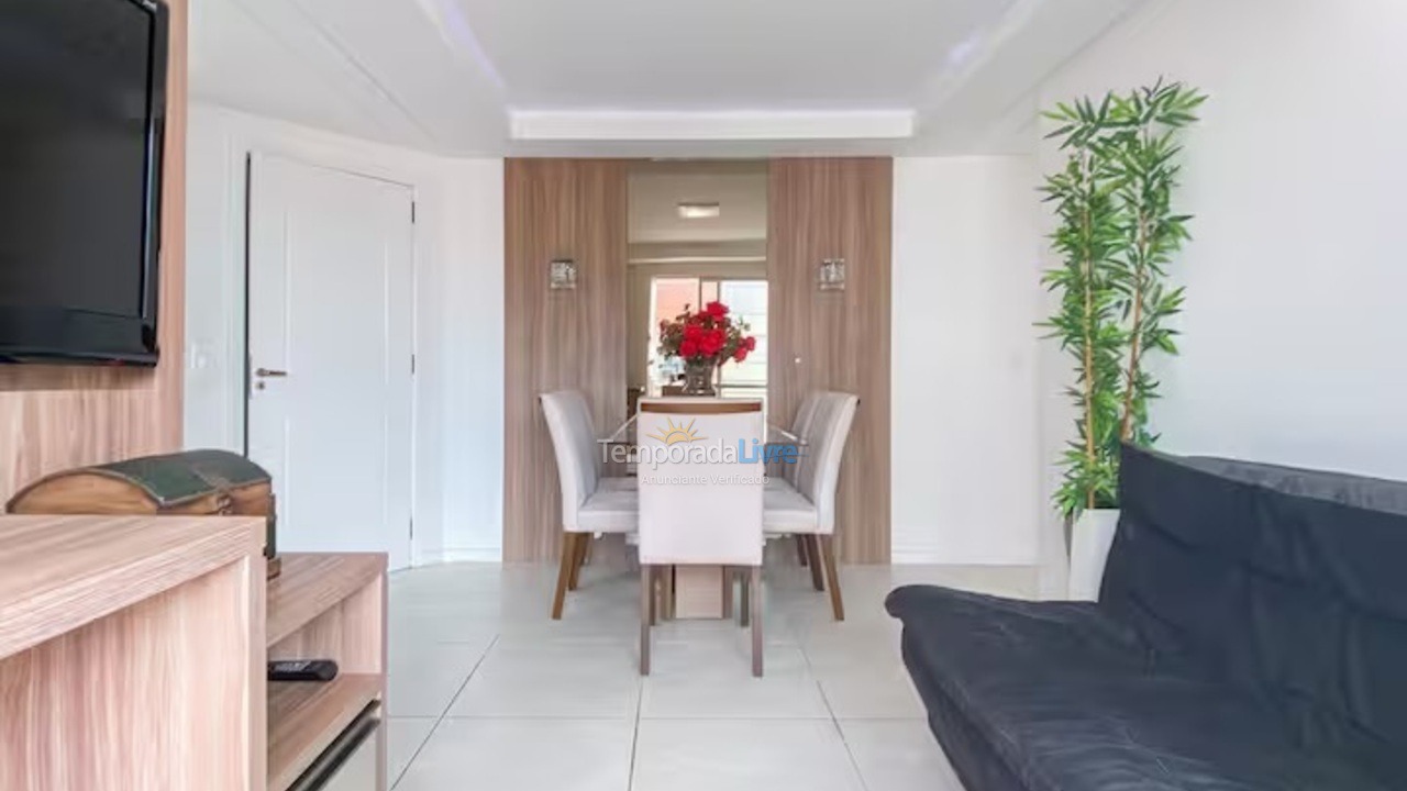 Apartamento para aluguel de temporada em Governador Celso Ramos (Palmas)