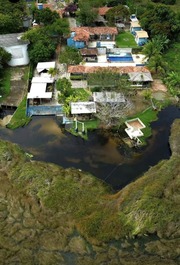 Vista aérea do nosso ecopark chácara niquim