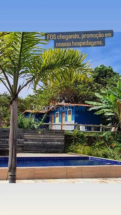 Granja para alquiler de vacaciones em Barra de São Miguel (Camping Chácara Niquim)