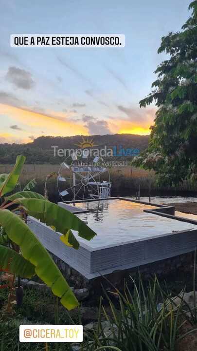 Granja para alquiler de vacaciones em Barra de São Miguel (Camping Chácara Niquim)