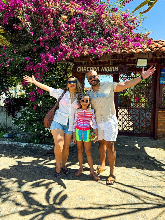 Granja para alquiler de vacaciones em Barra de São Miguel (Camping Chácara Niquim)