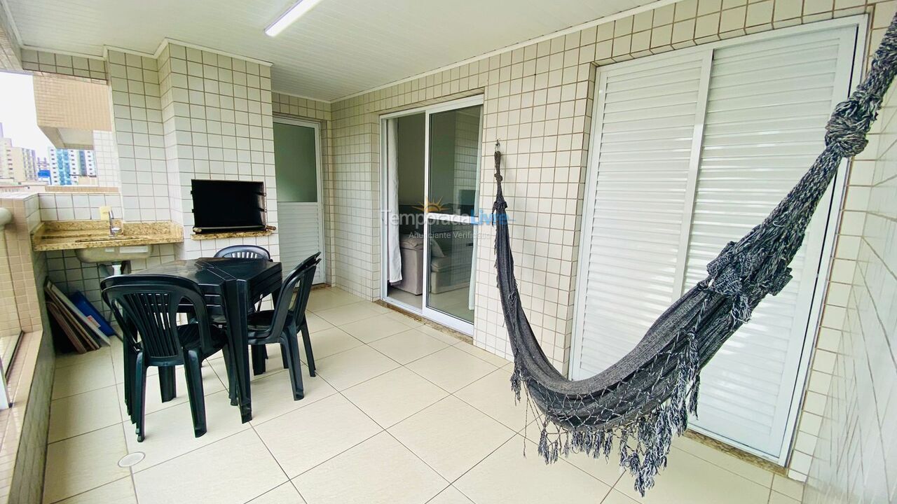 Apartamento para aluguel de temporada em Praia Grande (Aviação)