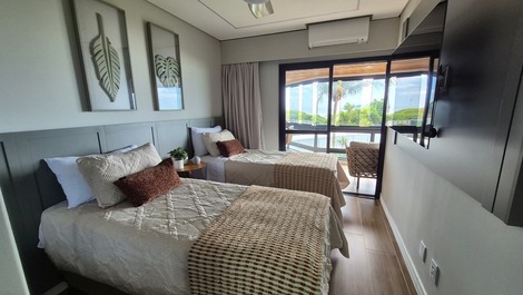 Apto luxuoso Beira da praia dos ingleses