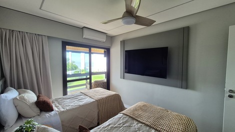 Apto luxuoso Beira da praia dos ingleses