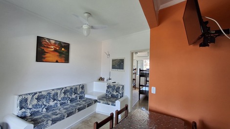 Apartment in Toninhas Beach, Riviera Azul Condominium