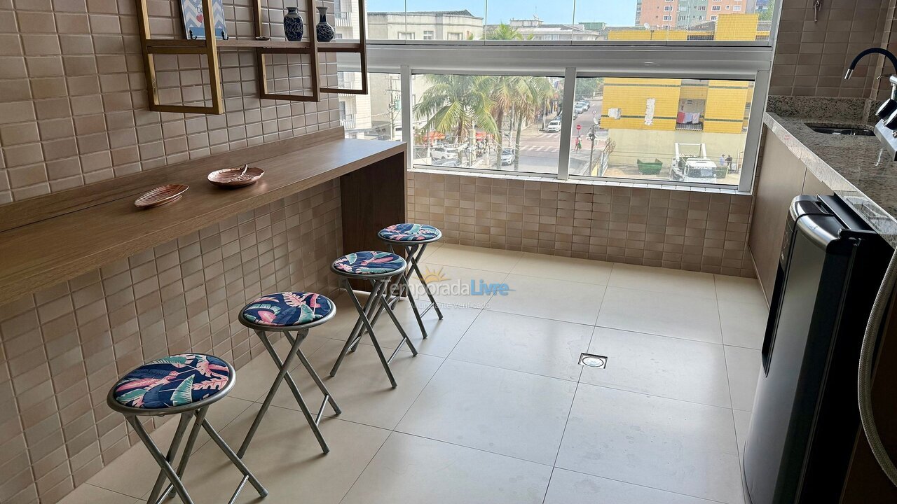 Apartamento para alquiler de vacaciones em Praia Grande (Ocian)