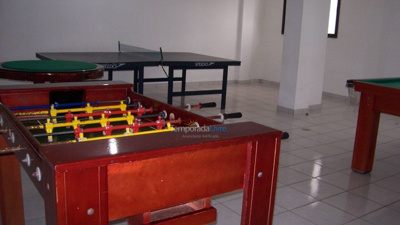 Apartment for vacation rental in Praia Grande (Vila Mirim)