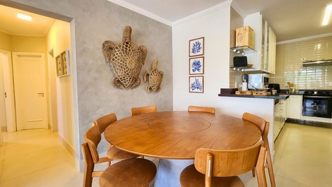 Sala de jantar integrada