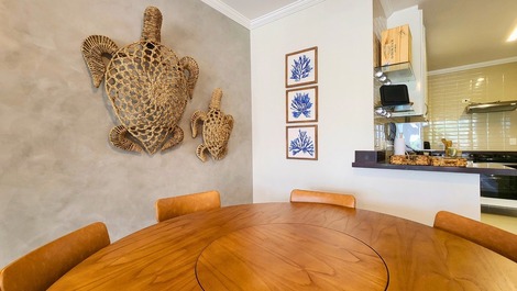 Sala de jantar integrada