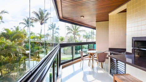 Churrasqueira na varanda