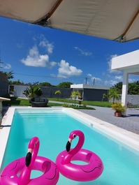 Linda casa com piscina equipada -Porto de Galinhas