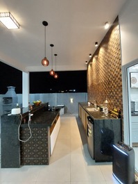 Linda casa com piscina equipada -Porto de Galinhas