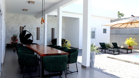 Linda casa com piscina equipada -Porto de Galinhas