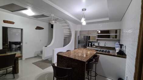 Beachfront triplex for 12 people