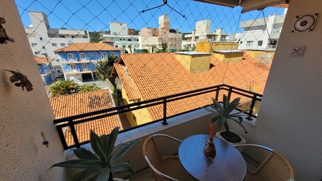 Ático dúplex con piscina en Praia de Bombas para 7 personas