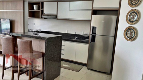 Excelente departamento nuevo con muebles a medida y 2 estacionamientos