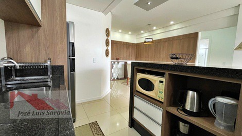 Excelente departamento nuevo con muebles a medida y 2 estacionamientos