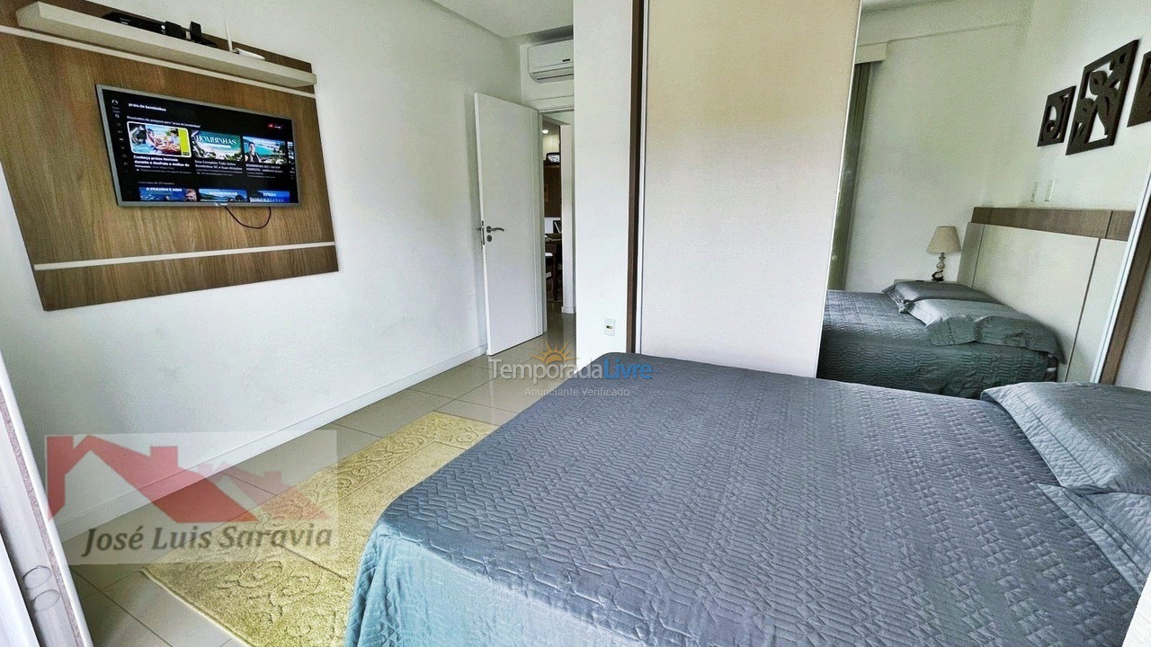 Apartamento para alquiler de vacaciones em Bombinhas (Praia de Bombas)
