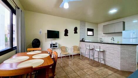 Apartamento 1 Dormitório | Na Quadra do Mar | Canasvieiras