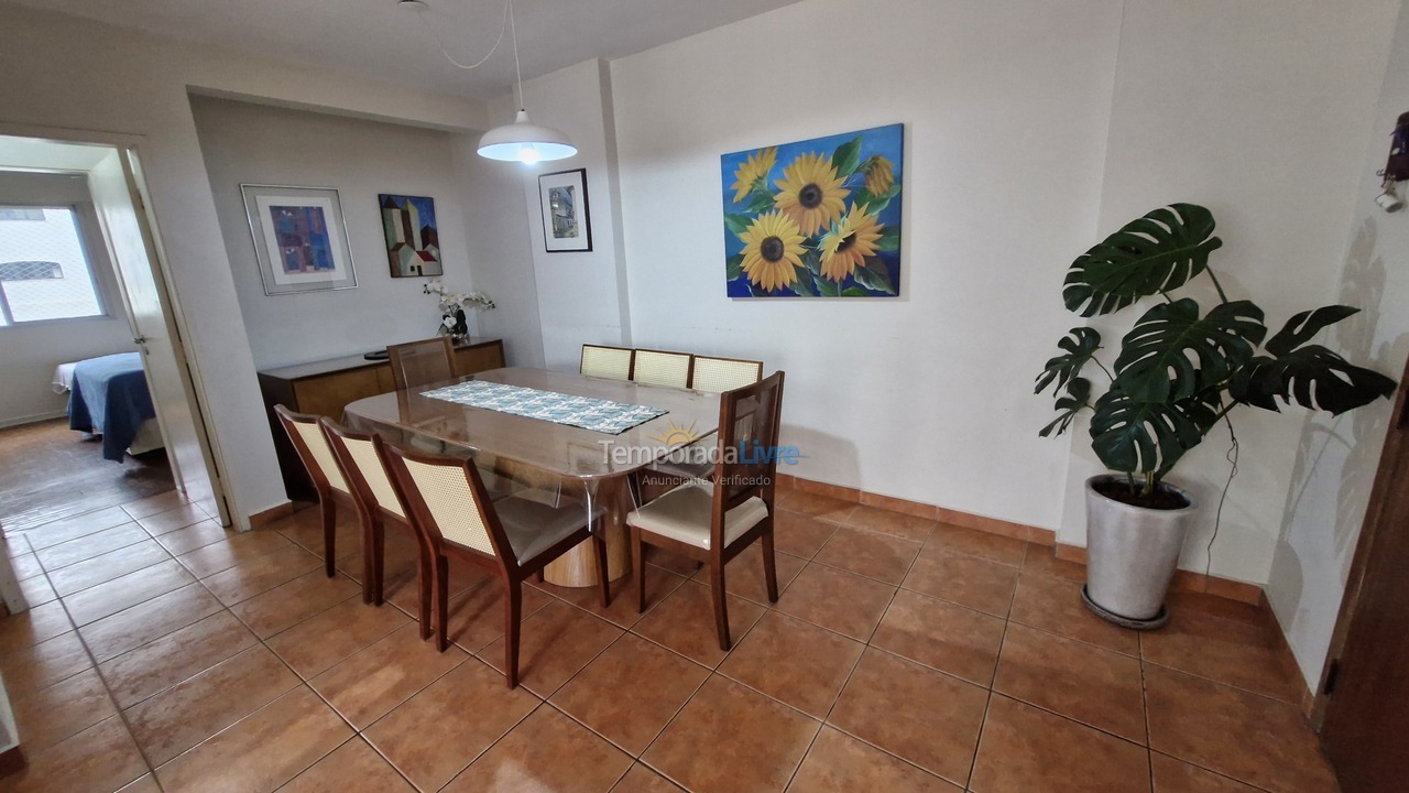 Apartamento para alquiler de vacaciones em Guarujá (Pitangueiras)