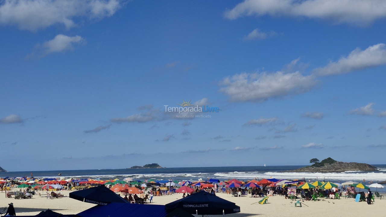 Apartamento para alquiler de vacaciones em Guarujá (Pitangueiras)